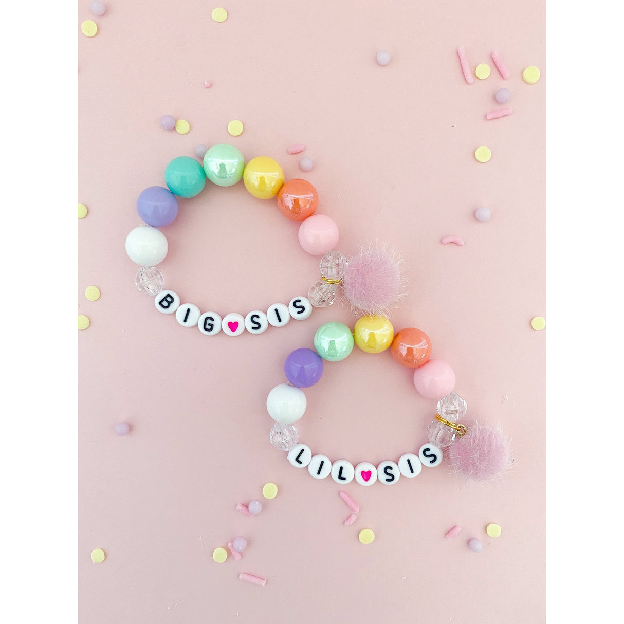 Celebration! Big Sis OR Lil Sis Charm Bracelet - HoneyBug