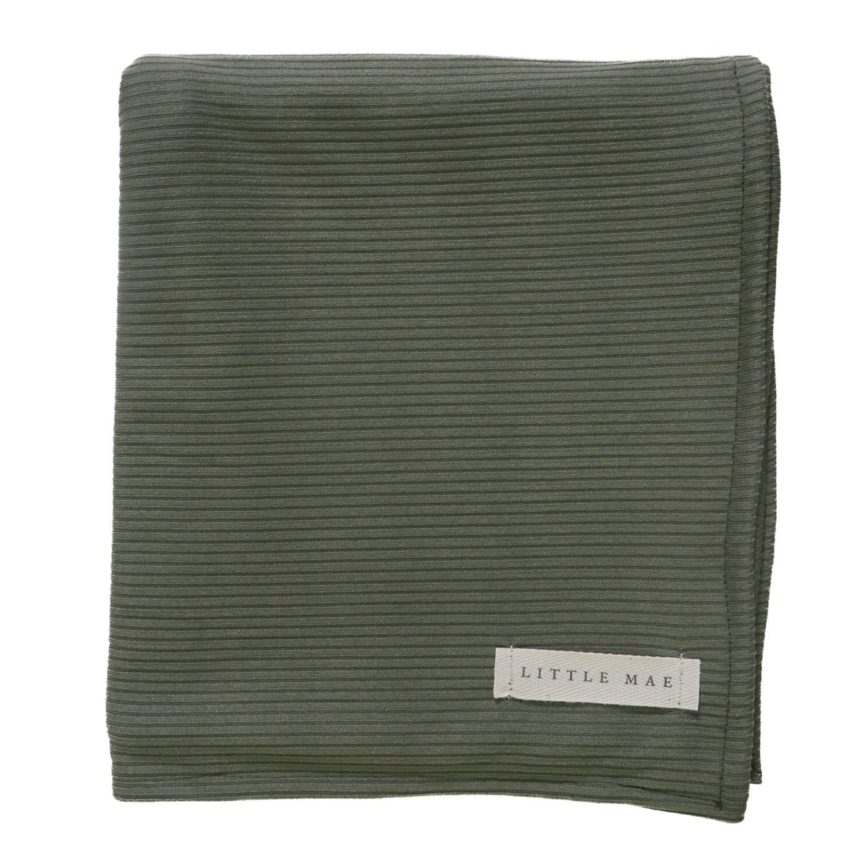 Moss Ribbed Stretch Swaddle