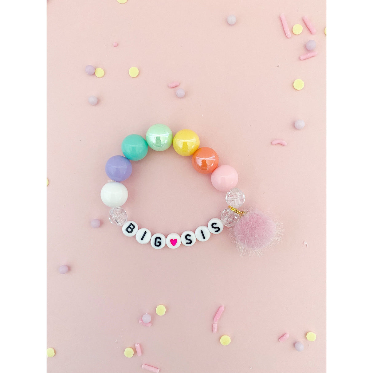 Celebration! Big Sis OR Lil Sis Charm Bracelet - HoneyBug