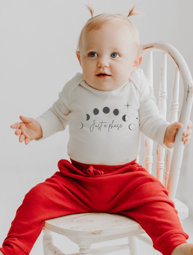 graphic bodysuit | just a phase - HoneyBug