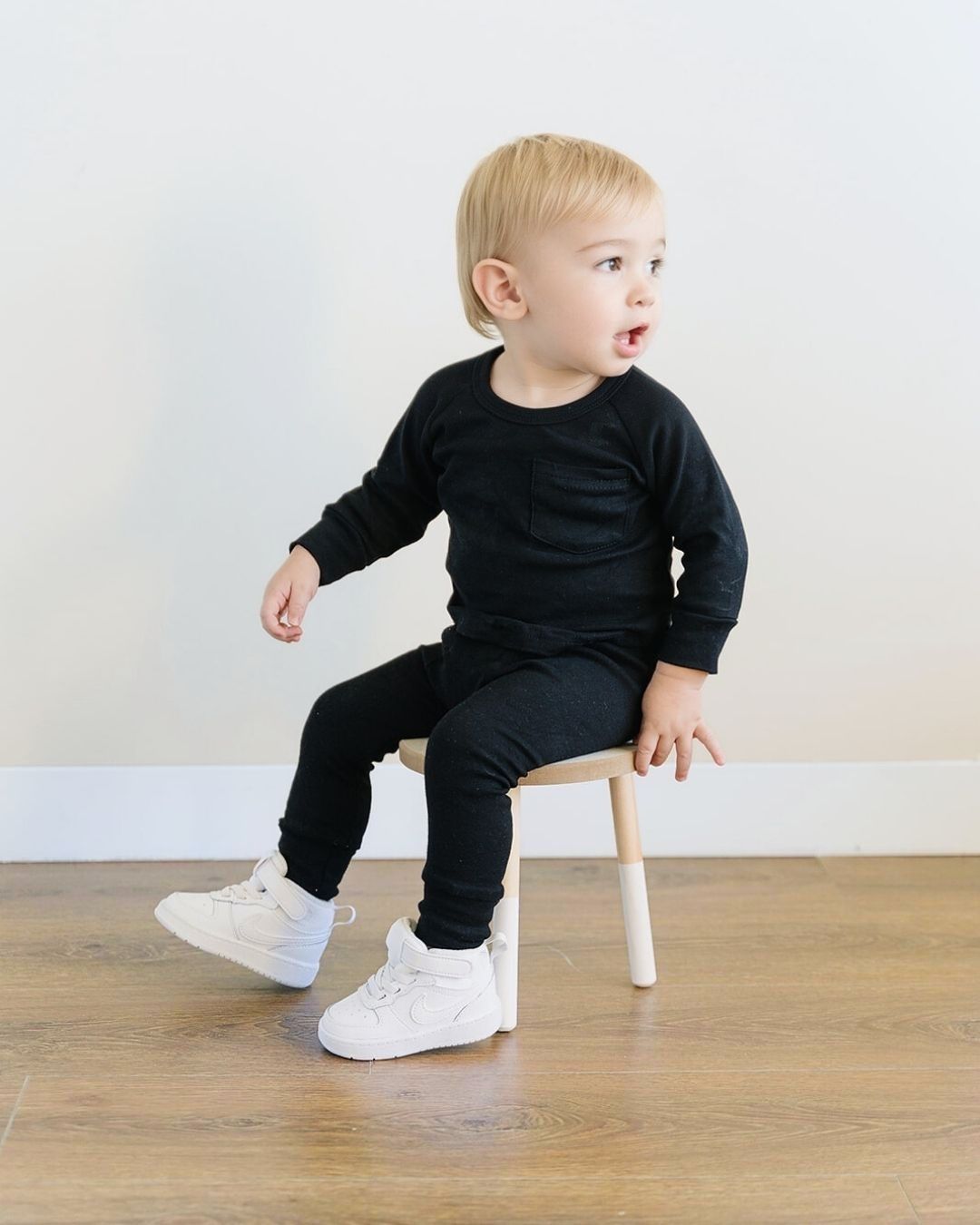 Lounge Set | Black - HoneyBug