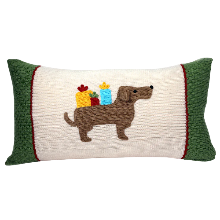 Dachshund Lumbar Pillow