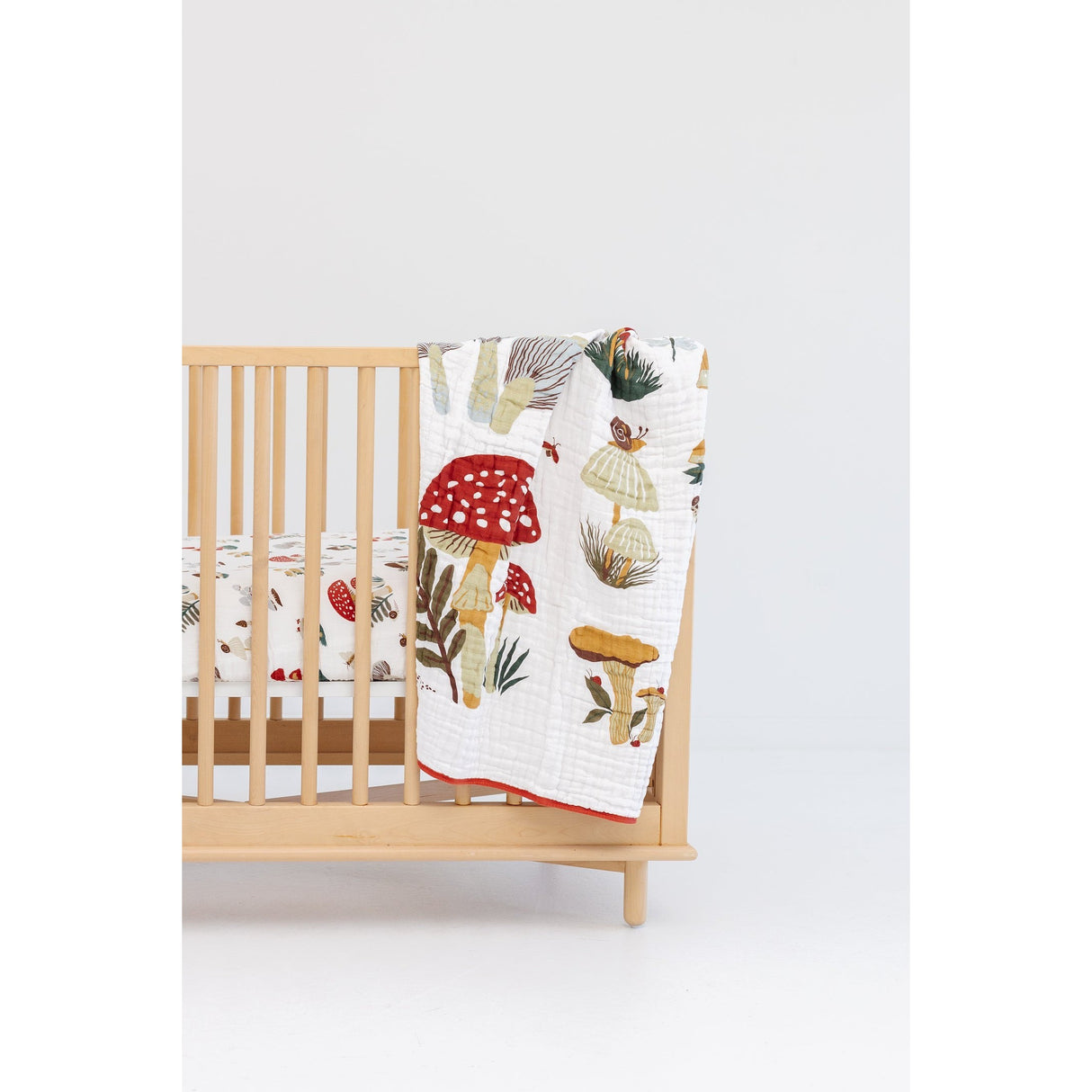 Mushroom Quilt - HoneyBug