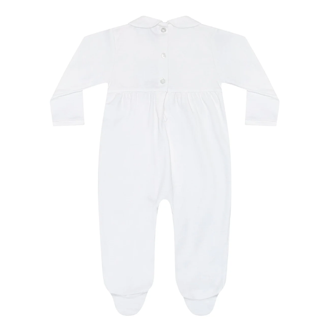 Signature Smocked Girls Footie