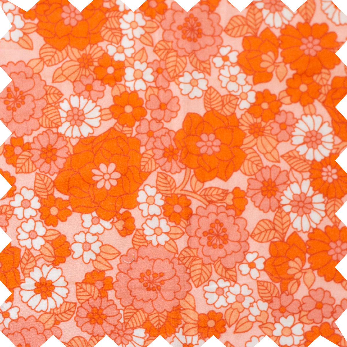 Girls' Shoulder-Tie Smocked Dress | Orange Meadow - HoneyBug
