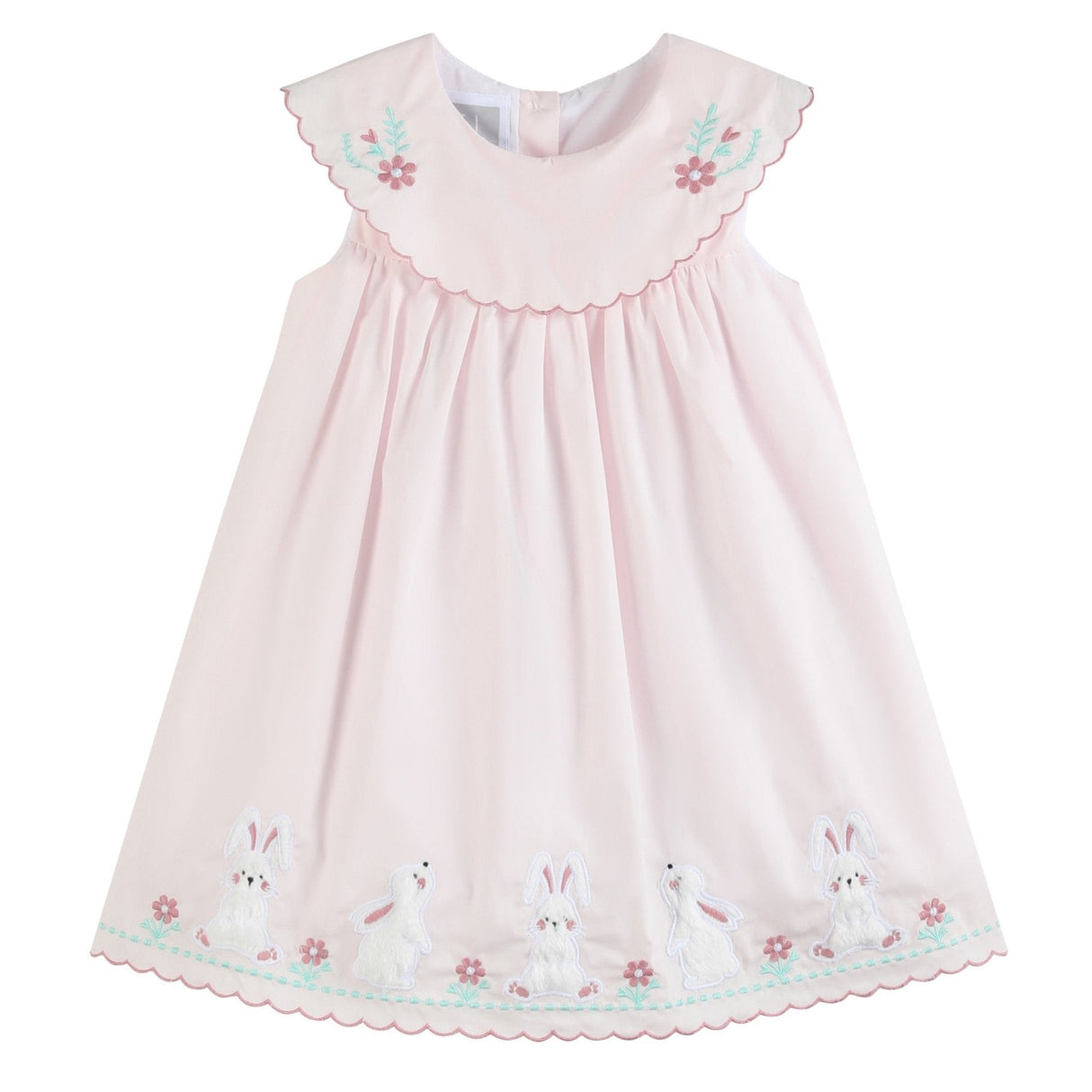 Pink Fuzzy Bunnies Dress