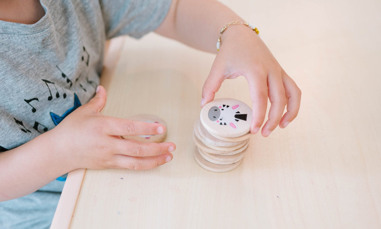 Safari Matching Tiles - HoneyBug