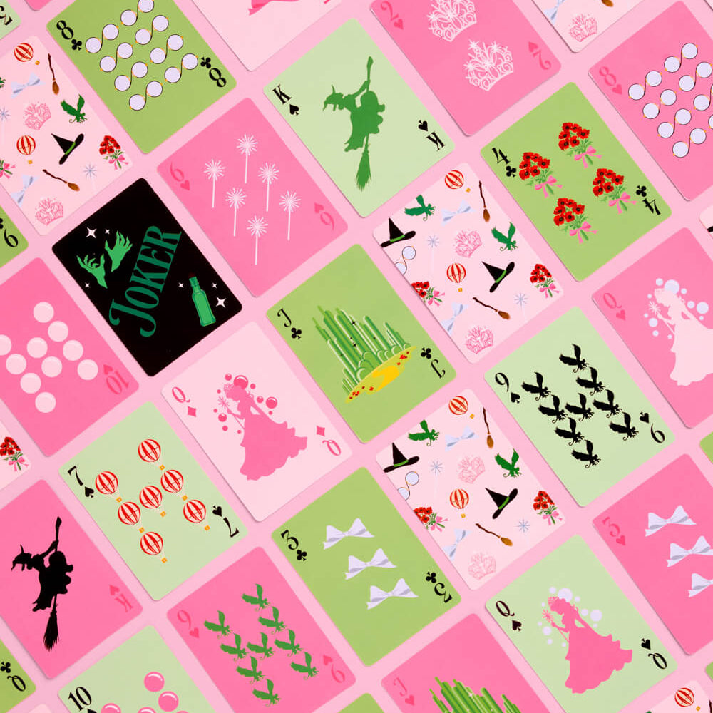 Holding Space Cards - 54 playing cards