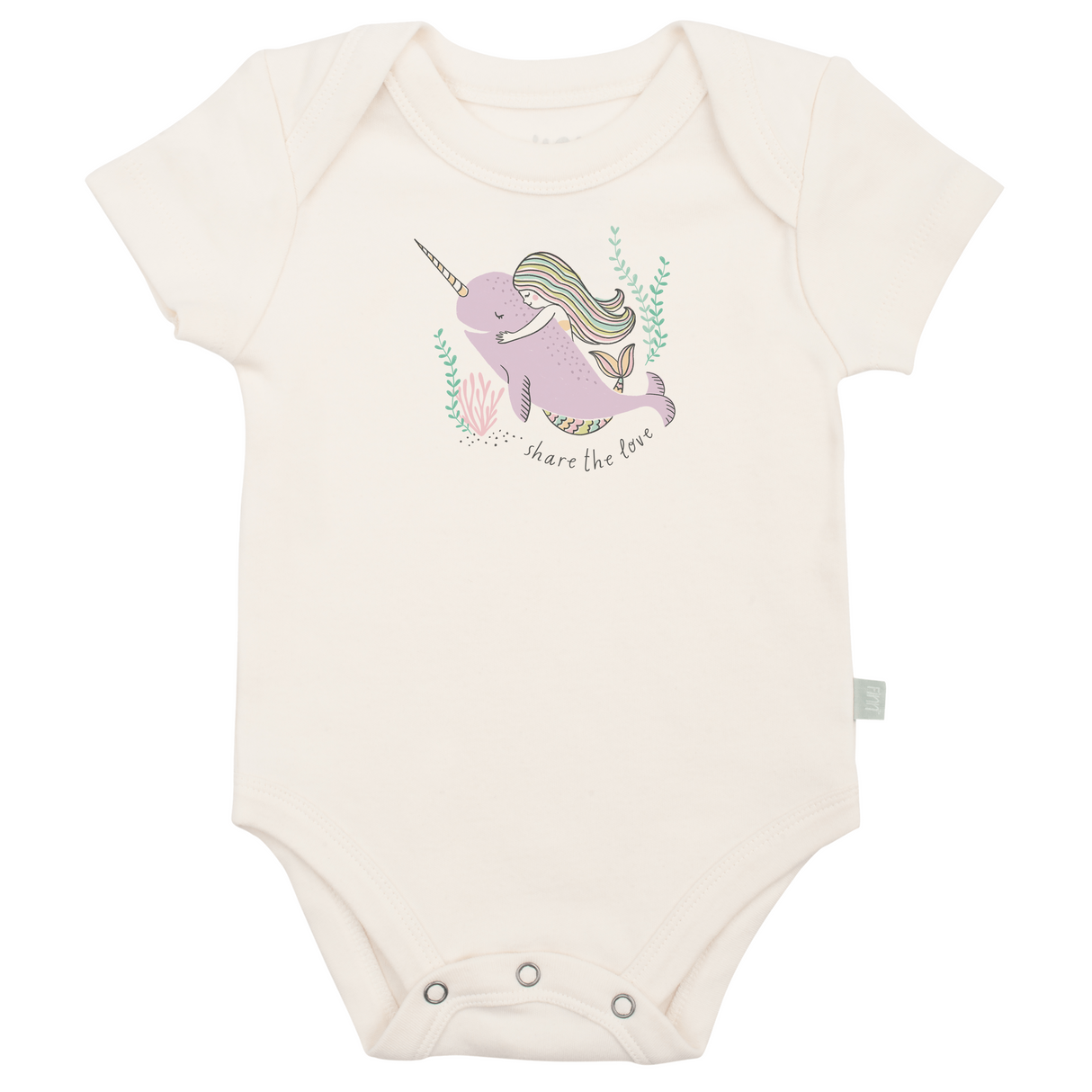 graphic bodysuit | share the love - HoneyBug