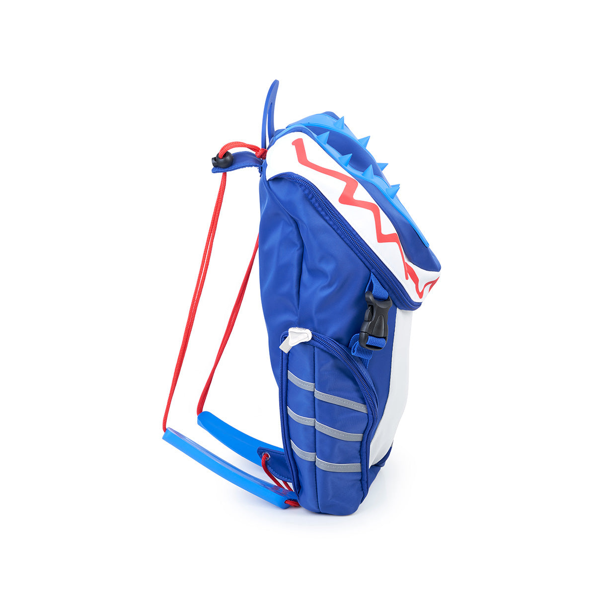 Shark Fin Blue Backpack - HoneyBug