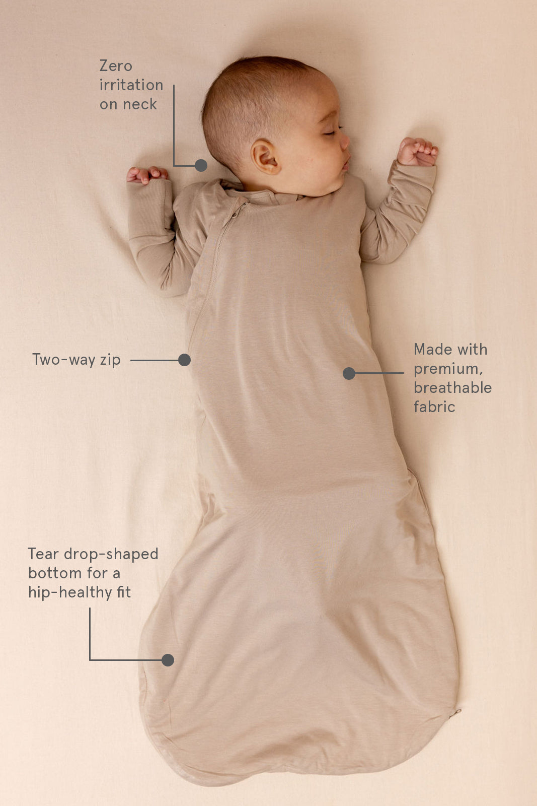 Sparrow - CloudBlend™ Sleep Sack TOG 1 - HoneyBug