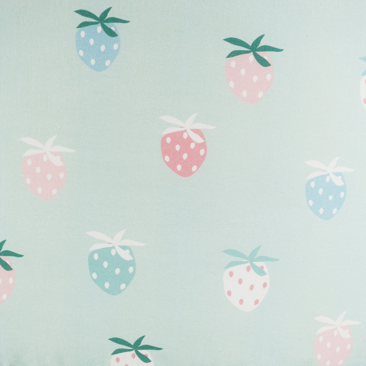 Strawberry Print Knotted Gown 0-3 months - HoneyBug