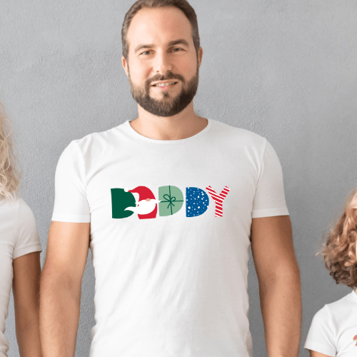adult graphic tee | daddy winter - HoneyBug