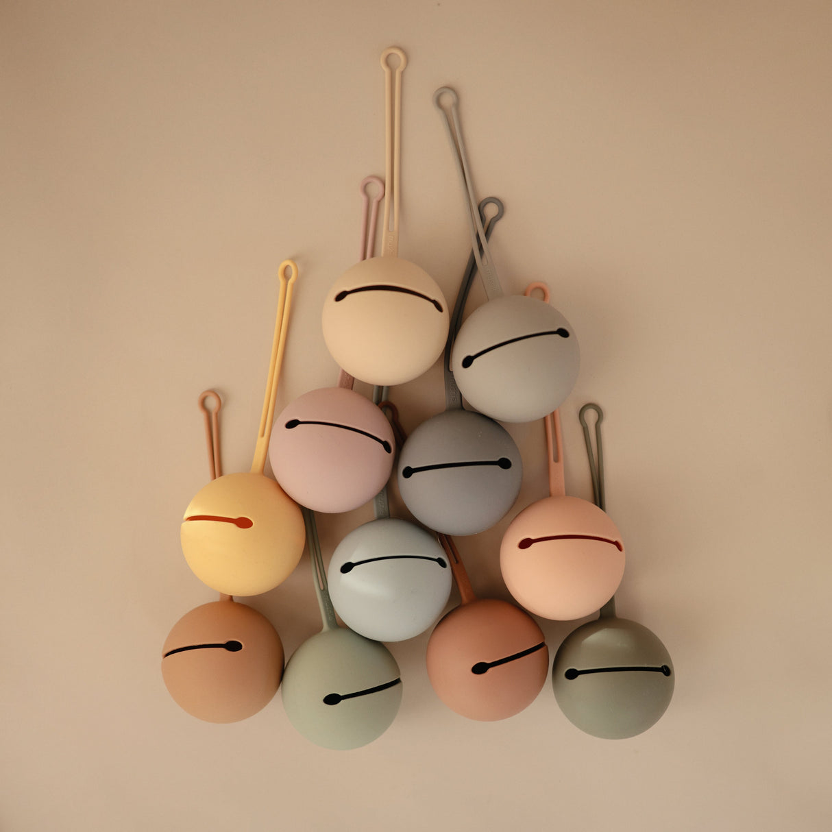 Silicone Pacifier Case - Soft Lilac - HoneyBug