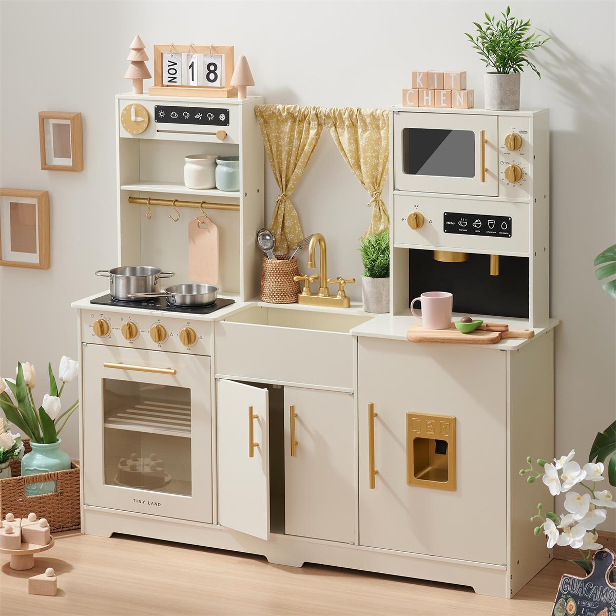 Tiny Land® Trendy Home Style Play Kitchen - HoneyBug