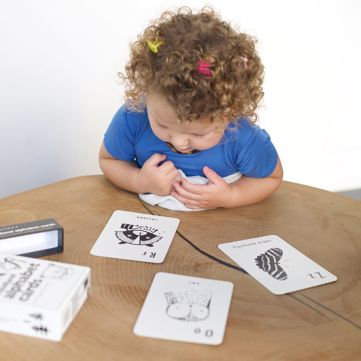 Woodland Alphabet Cards - HoneyBug