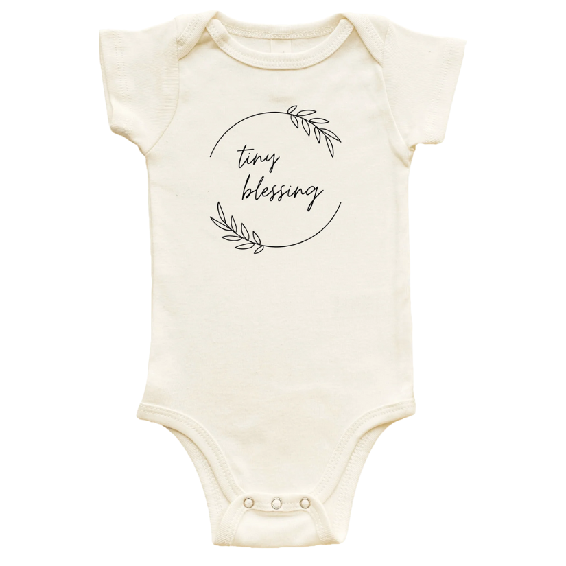 Tiny Blessing Organic Baby Bodysuit
