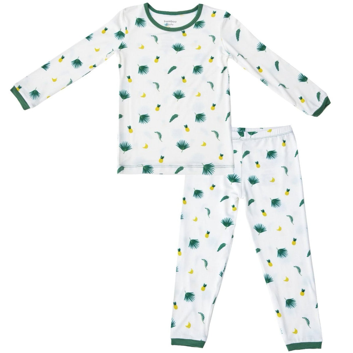 Tropical Palms Pajama Set - HoneyBug