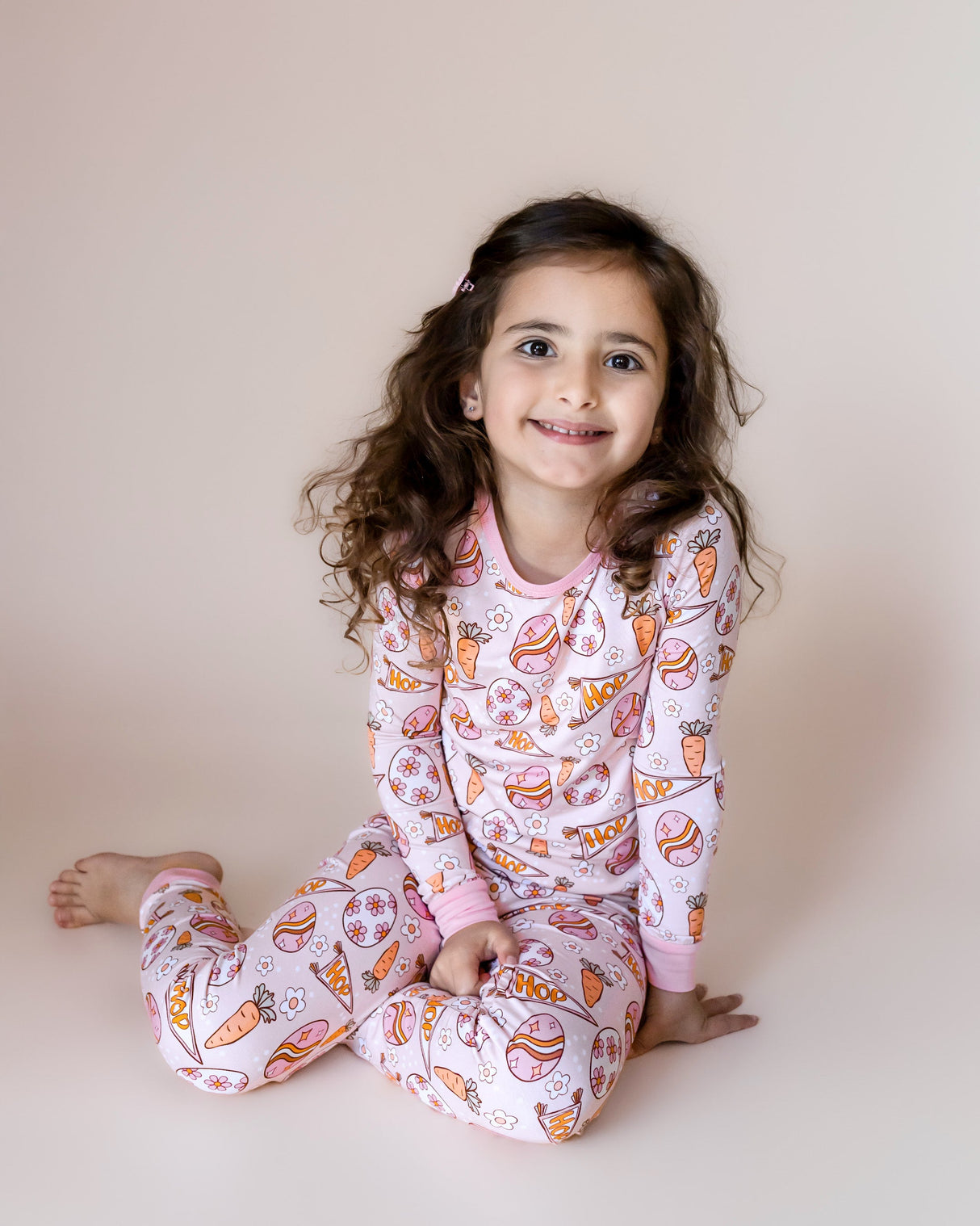 Bamboo Two Piece Set | Easter Hop - HoneyBug
