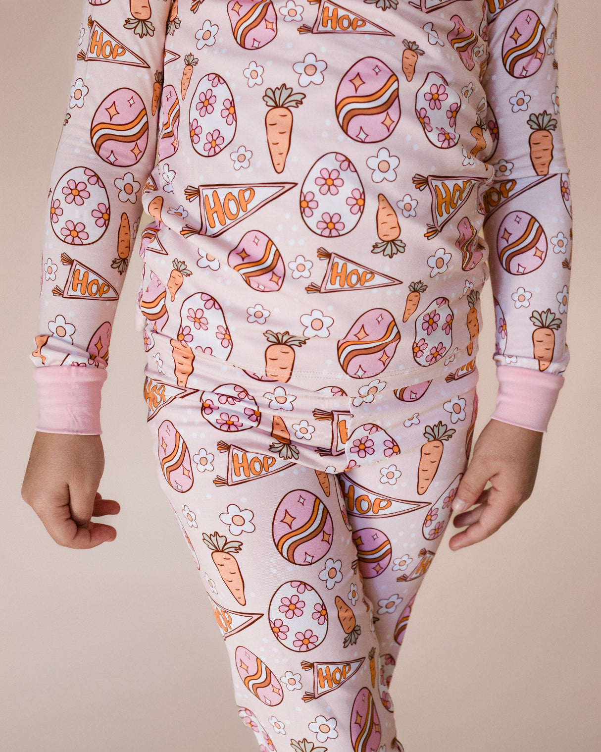 Bamboo Two Piece Set | Easter Hop - HoneyBug
