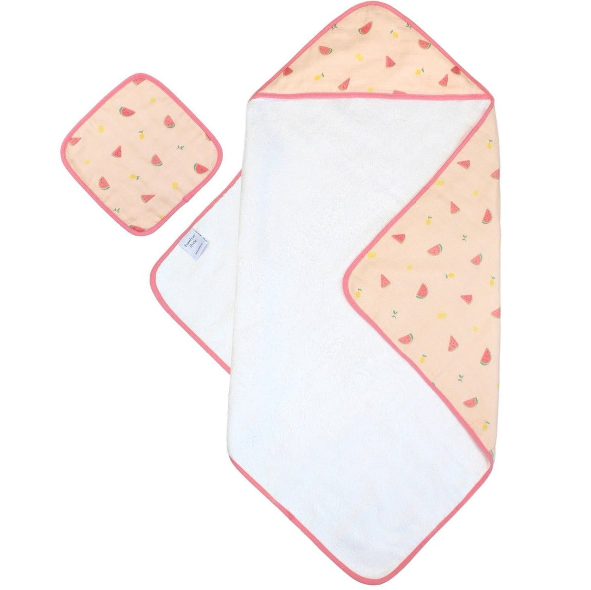 Watermelon Hooded Towel Set - HoneyBug