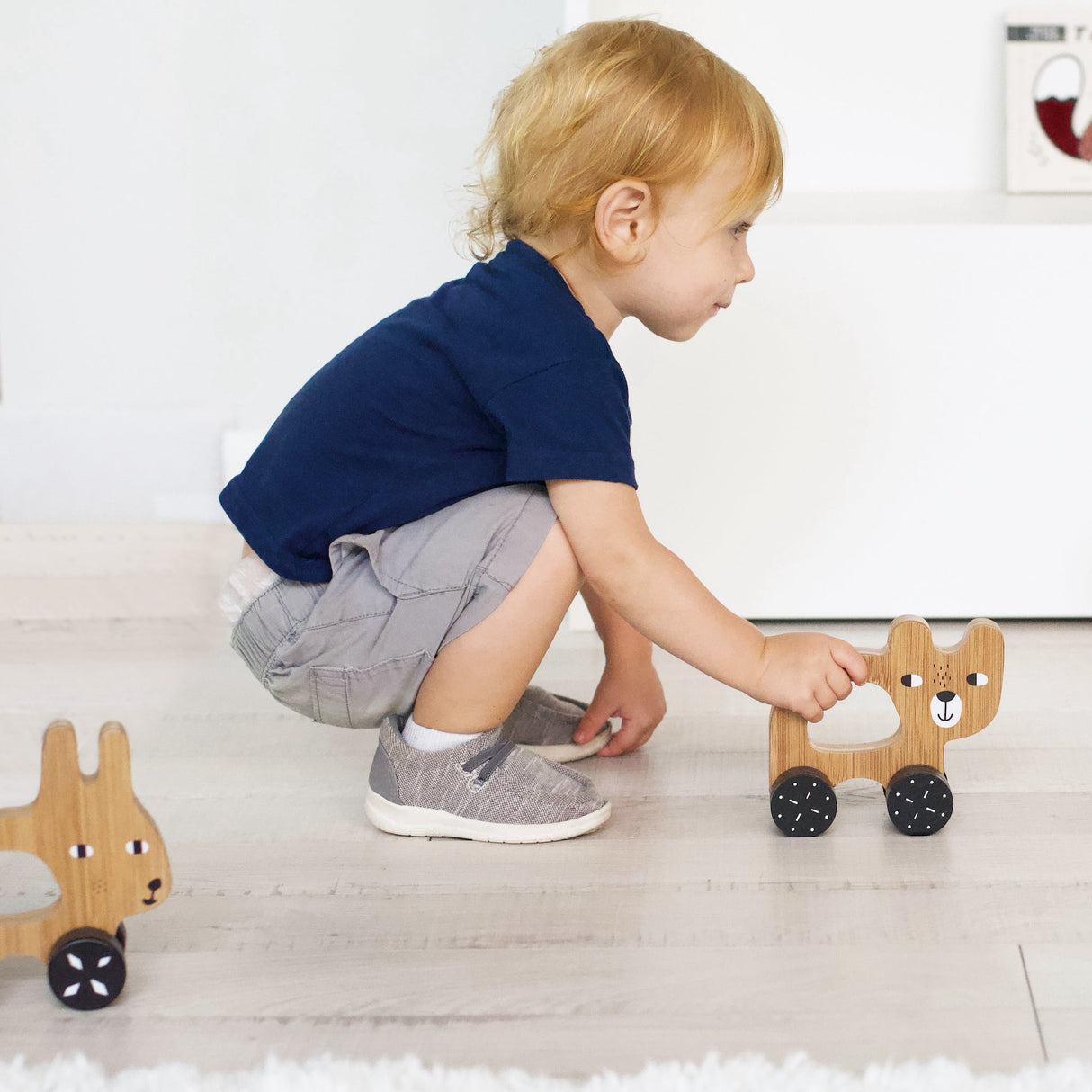Bunny Push Toy - HoneyBug