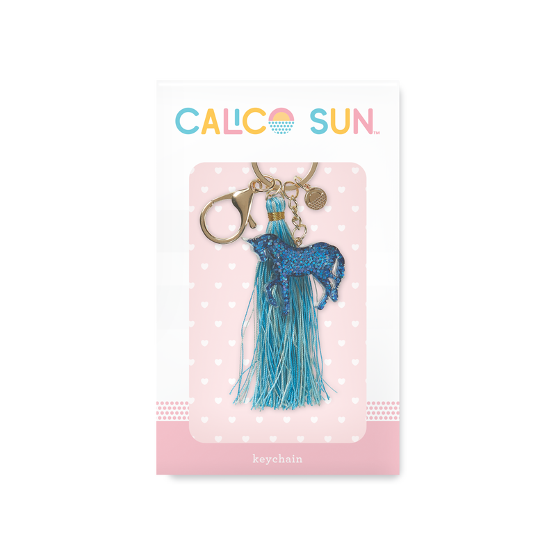 Lucy Keychain - Unicorn - HoneyBug