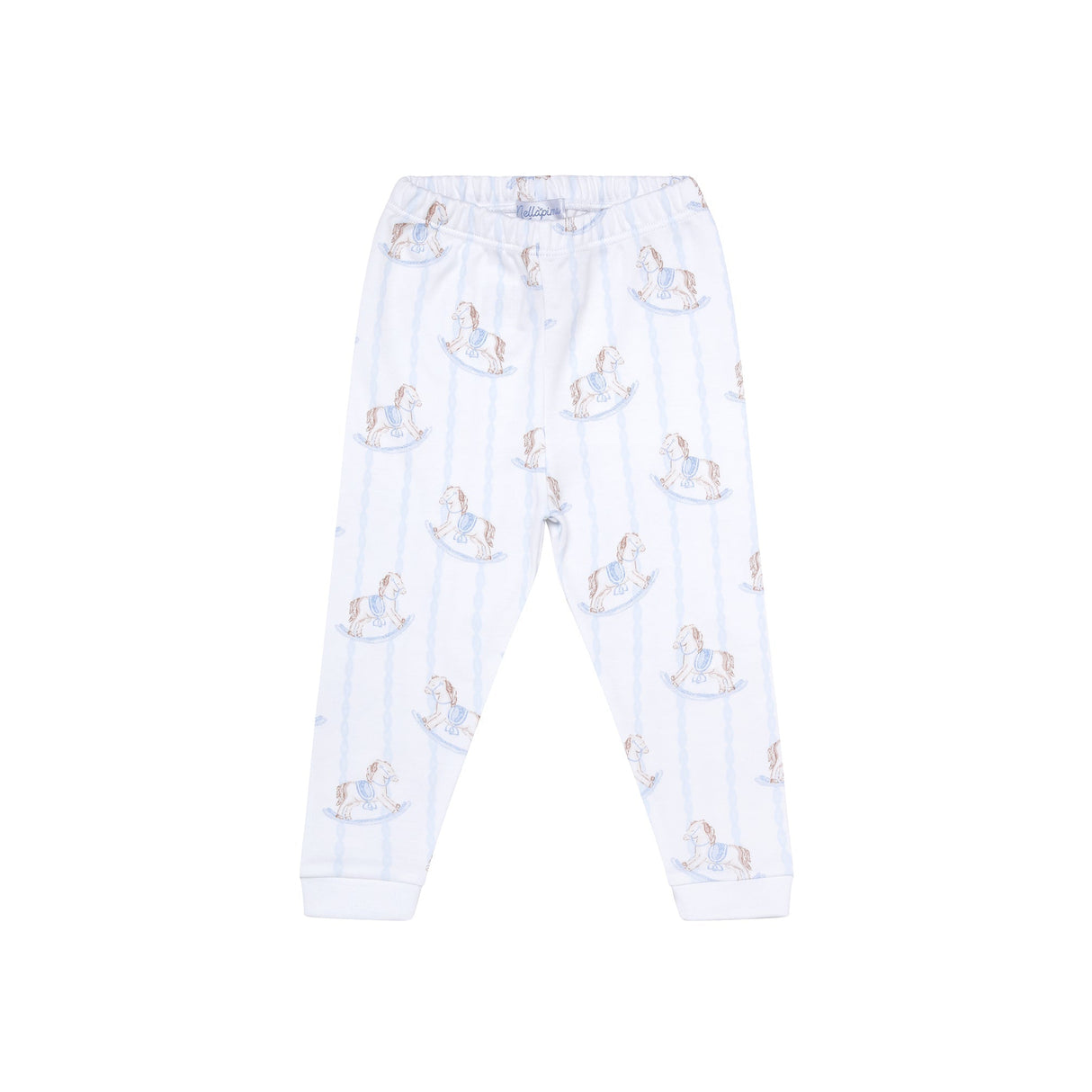 Blue Rocking Horse Pajamas - HoneyBug