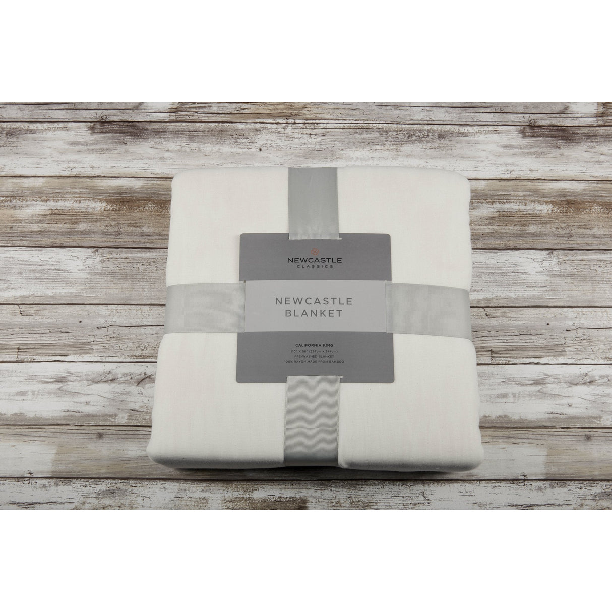 Pristine White Oversized Queen Bamboo Bed Blanket - HoneyBug