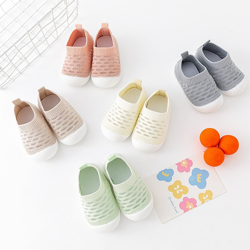 Baby First Walkers - Gray - HoneyBug