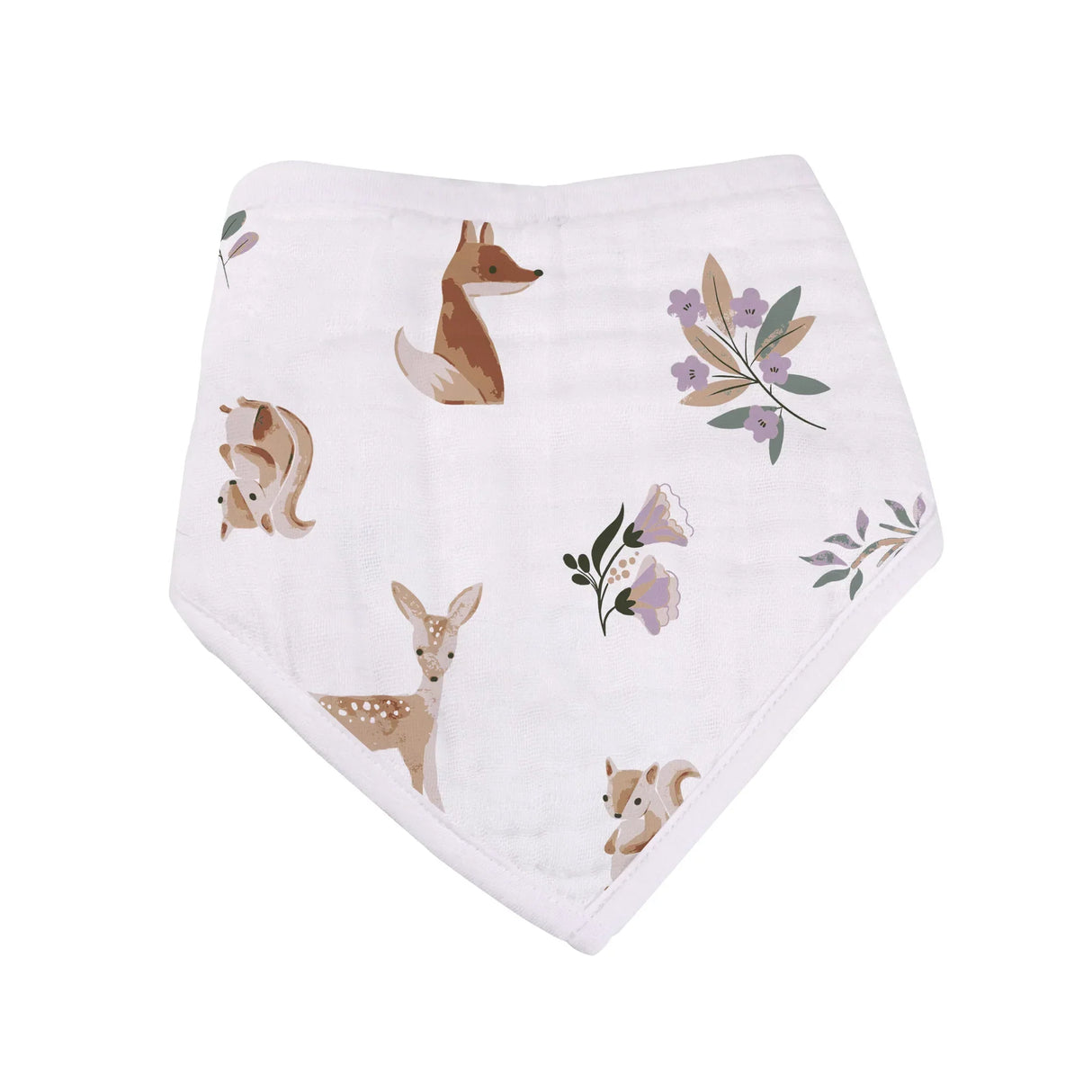 Mountain Meadow Cotton Bandana Bibs - HoneyBug