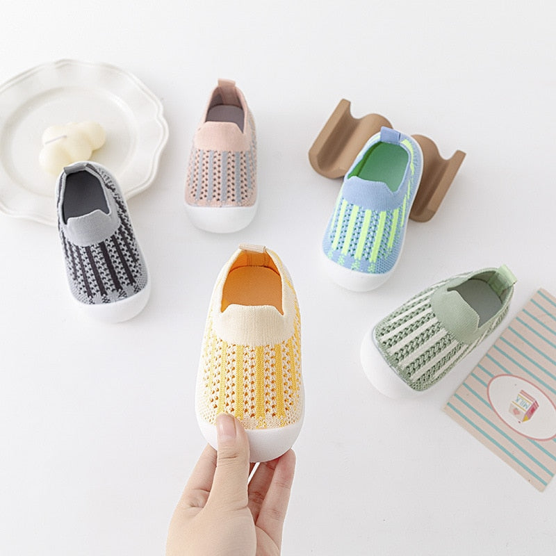 Baby First Walkers - Yellow Mix - HoneyBug