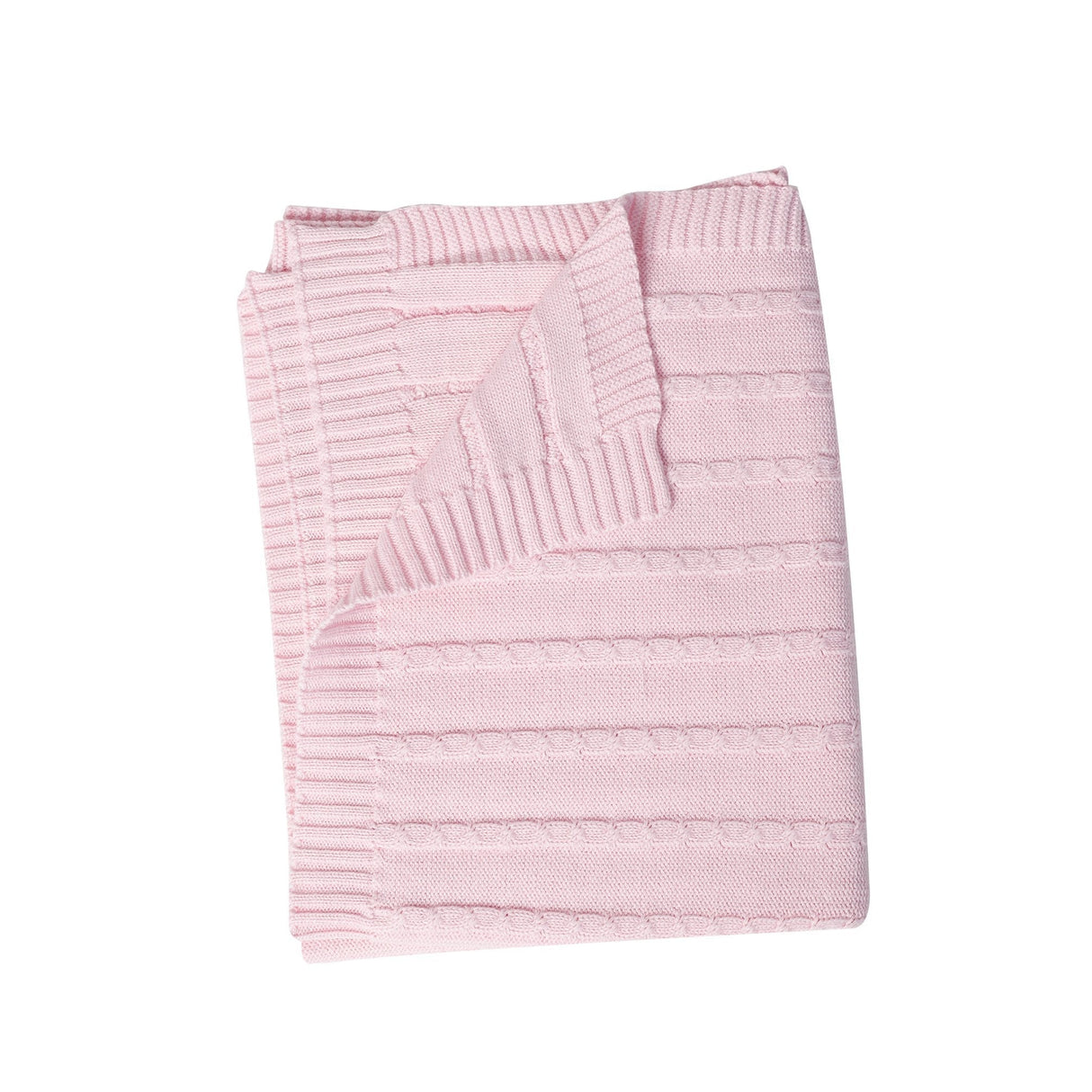 Cable Knit Blanket - HoneyBug