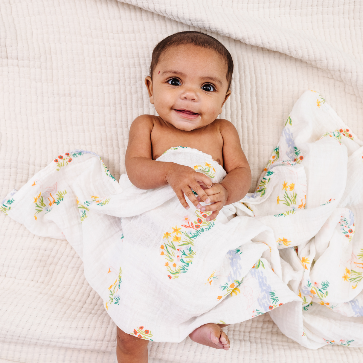 Garden Goose Swaddle - HoneyBug