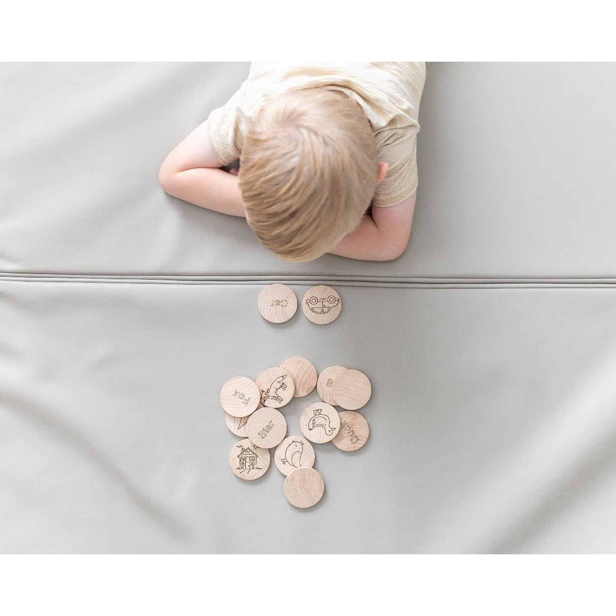Mini Sight Words Matching Tiles - HoneyBug