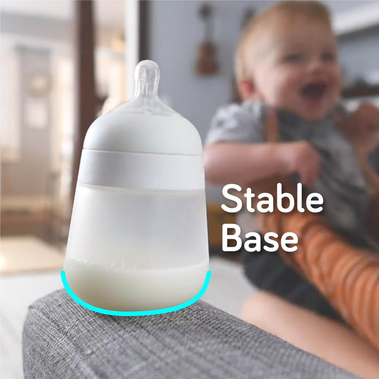 Flexy Silicone Baby Bottle - 5oz & 9oz - HoneyBug