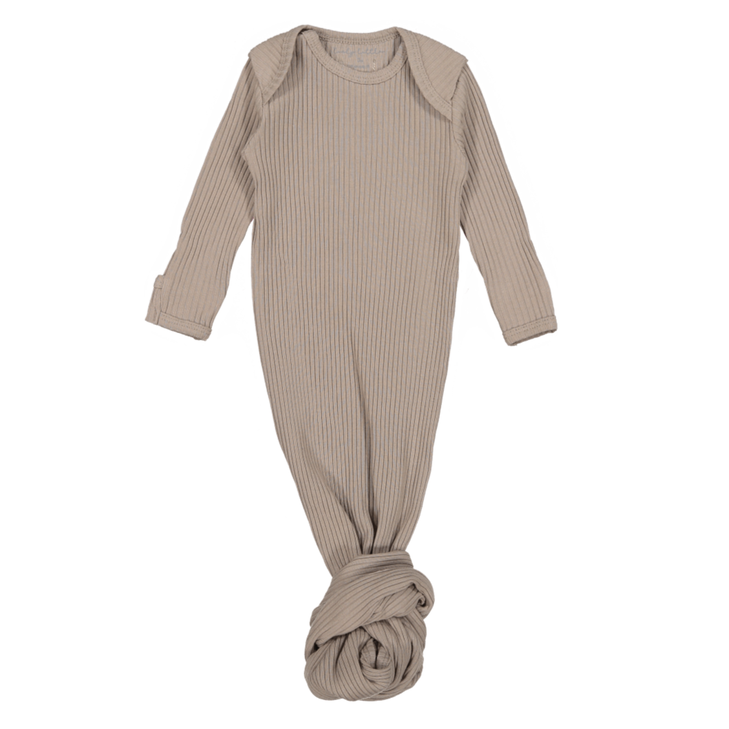 The Baby Gown - Taupe - HoneyBug