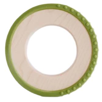 Silicone Wrapped Teether - HoneyBug
