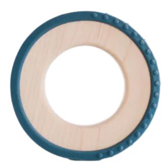 Silicone Wrapped Teether - HoneyBug