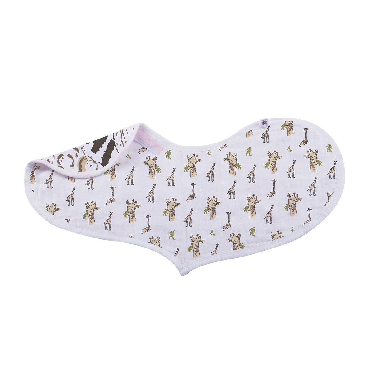 On The Savannah Heart Bib 2PK - HoneyBug