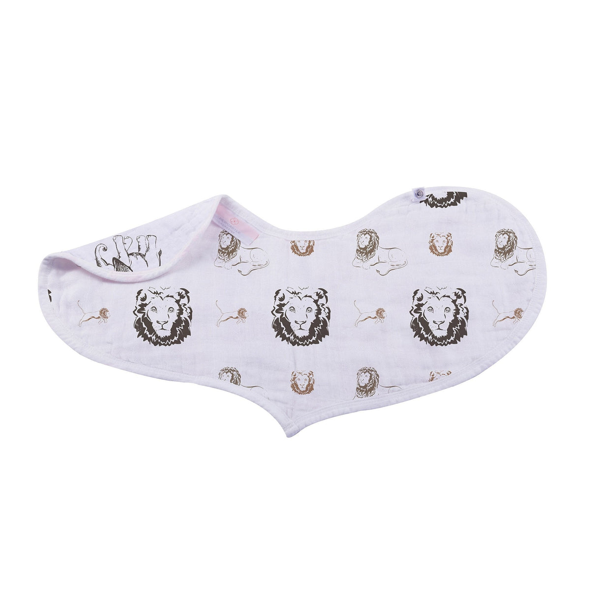 On The Savannah Heart Bib 2PK - HoneyBug