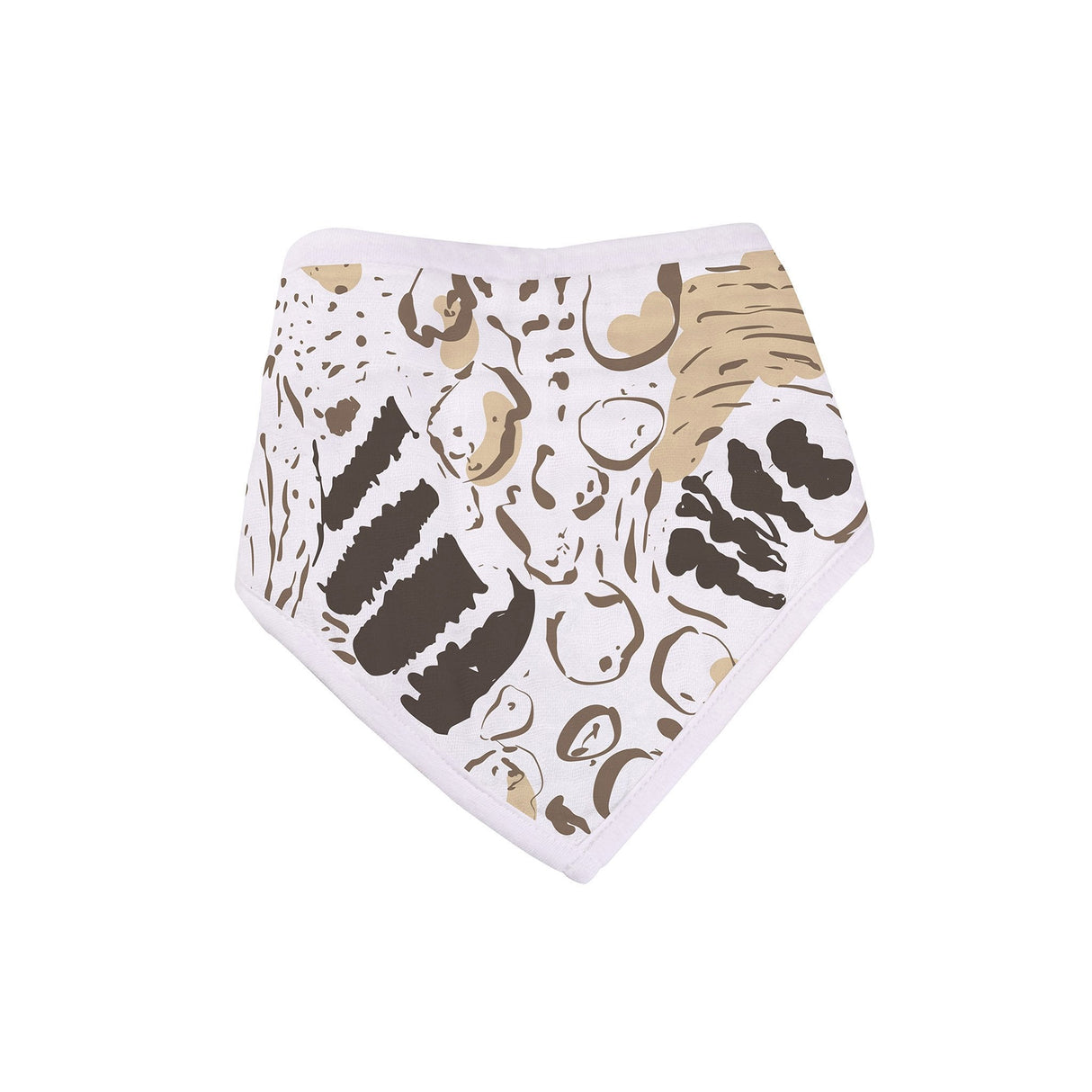 On The Savannah Bamboo Bandana Bibs 4PK - HoneyBug