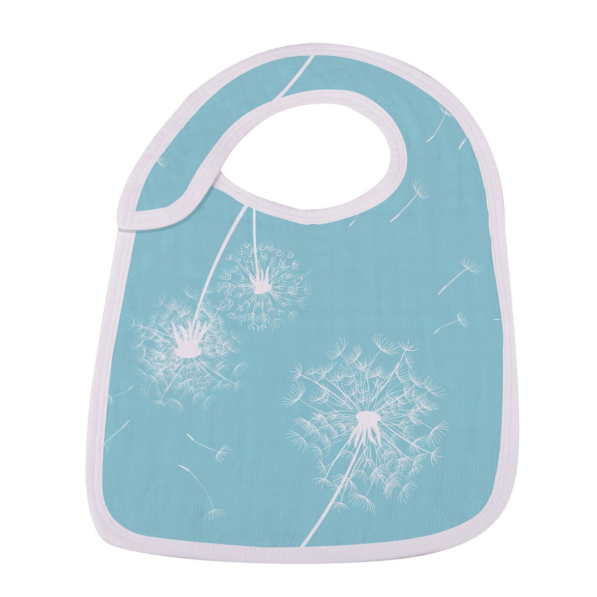 Dandelions Bamboo Muslin Snap Bibs 3PK - HoneyBug