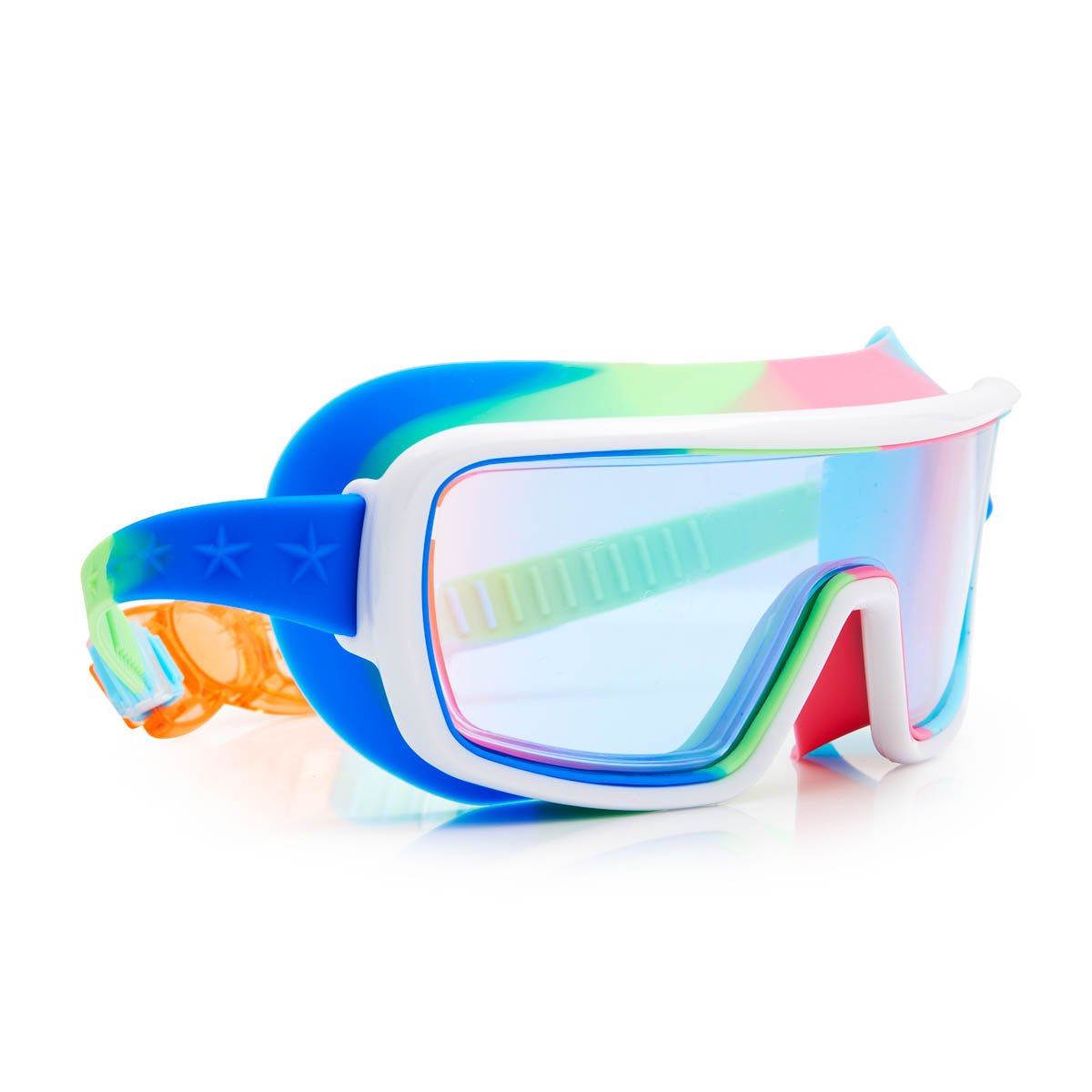 Gadget Green Prismatic Kids' Swim Goggles - HoneyBug 