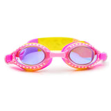 Peachie Pink Bandana Kids' Swim Goggles - HoneyBug 