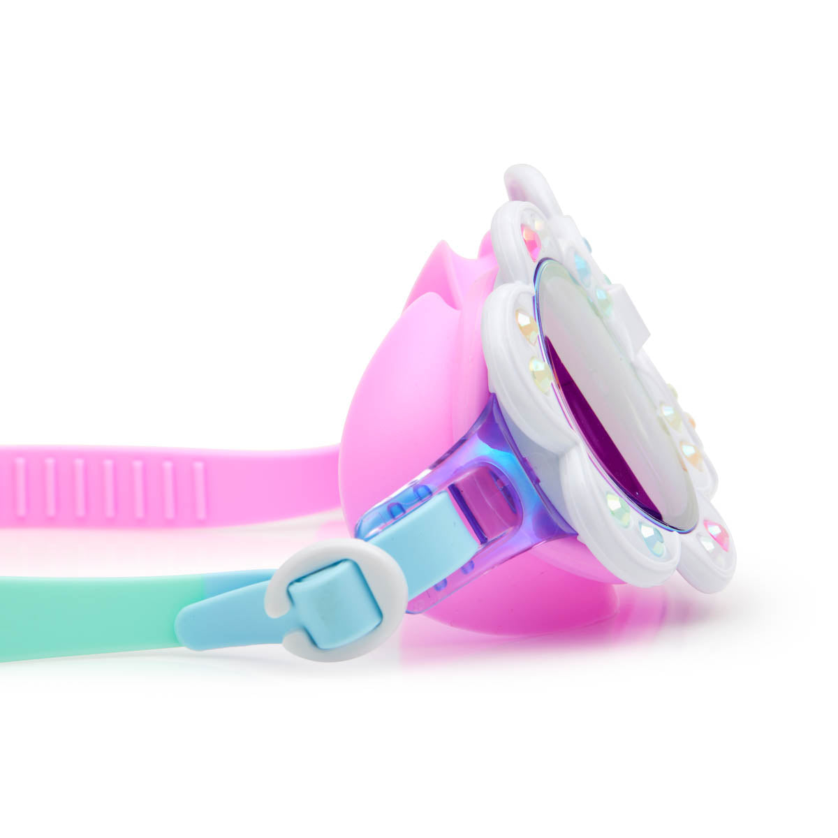 Blanch Blossom Dandi Kids' Swim Goggles - HoneyBug 