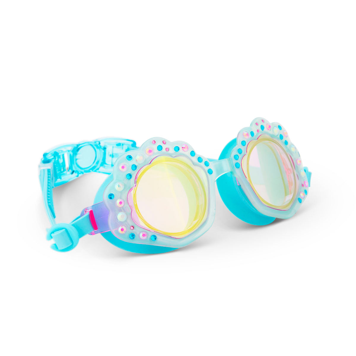 Turquoise Tides Shore Kids' Swim Goggles - HoneyBug 