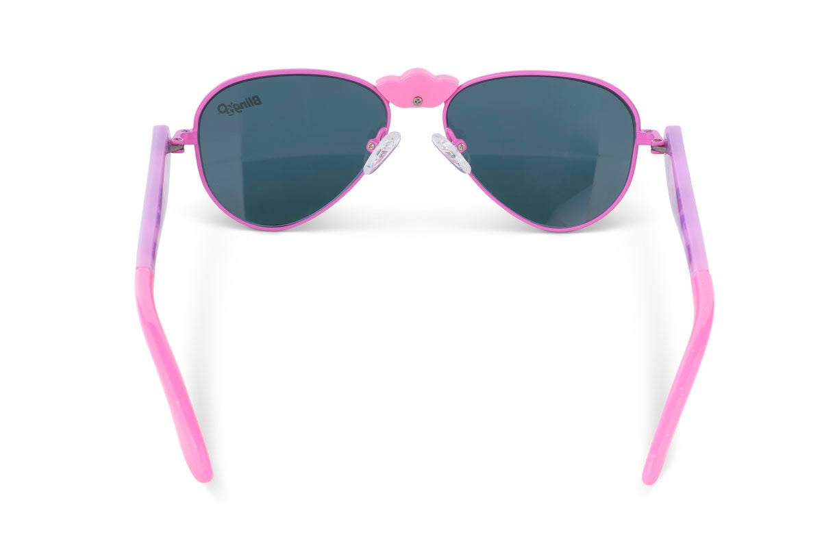 Bright Bubblegum Hampton Beach Kids' Sunglasses - HoneyBug 