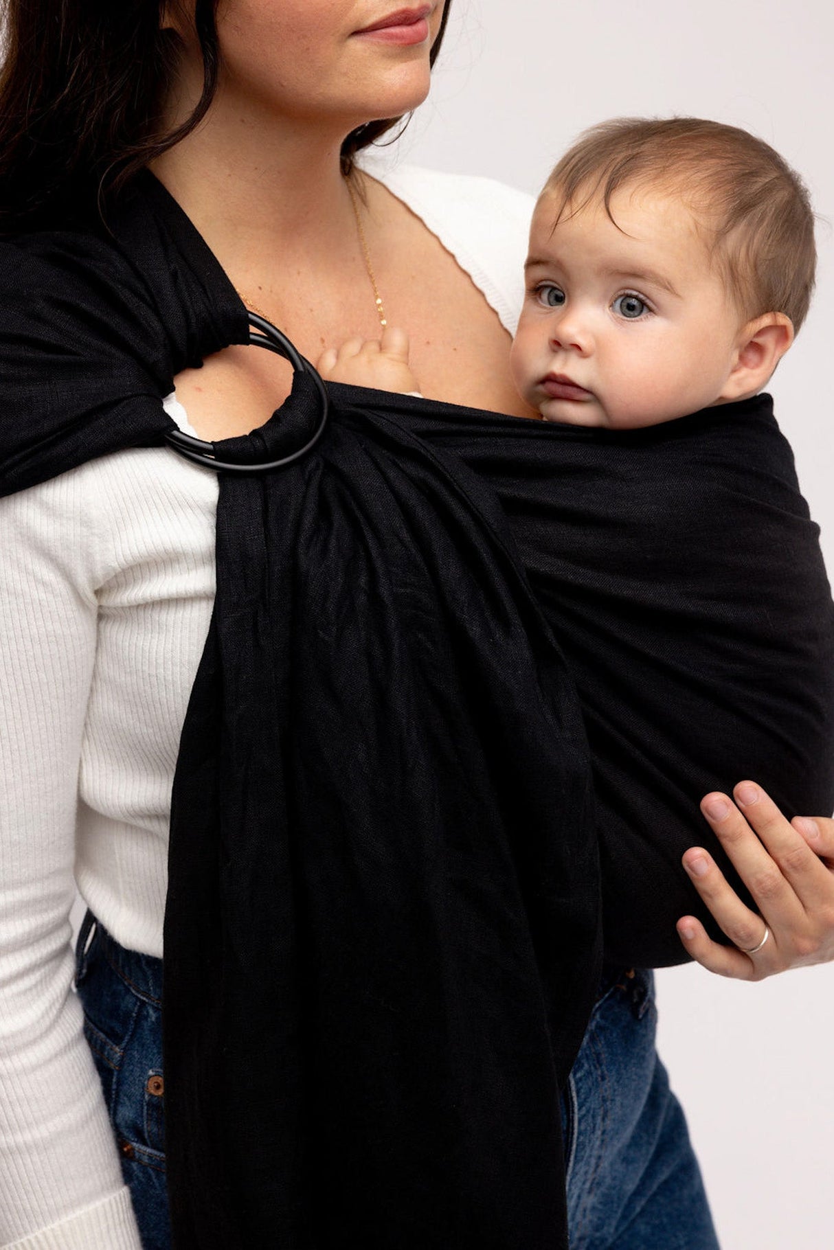 Raven - Linen Sling - HoneyBug 