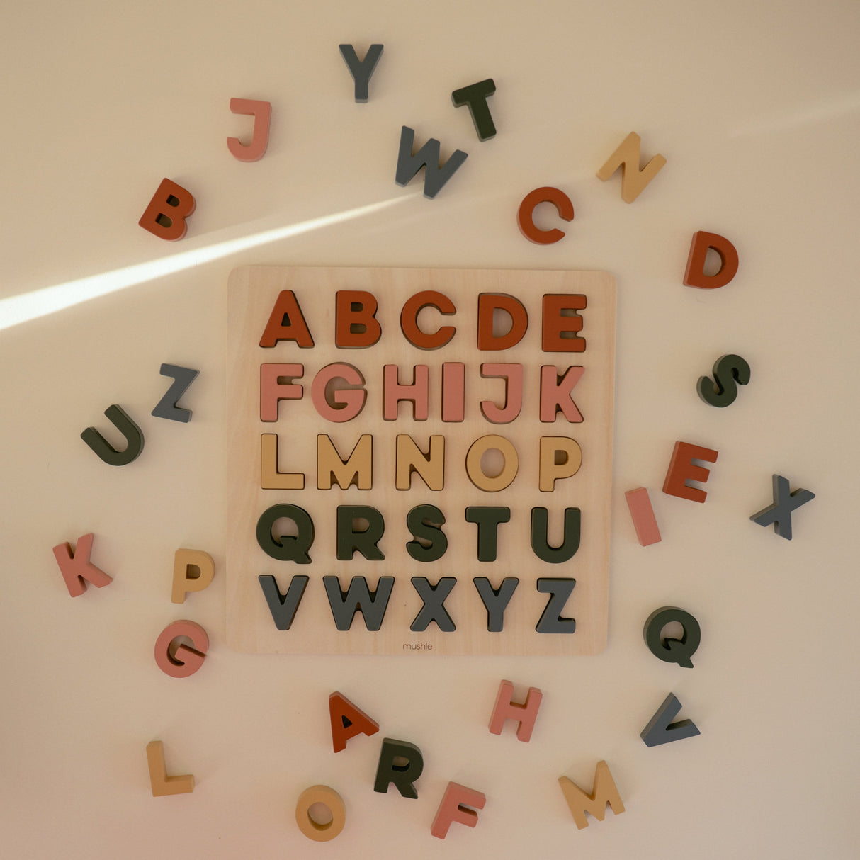 Wooden Alphabet Puzzle - HoneyBug 